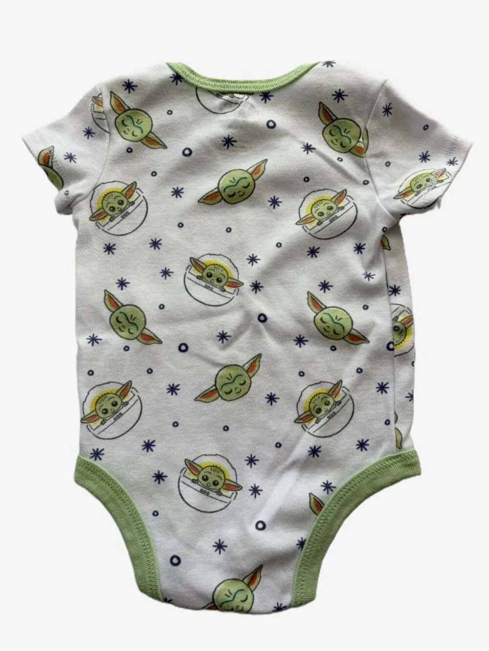 Star Wars Baby Girl Bodysuits 3-6 Months Set of 4 Grogu Leia R2-D2 Yoda Disney